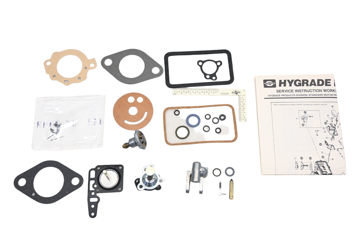 Hygrade 252C Holley 1-Barrel Carburetor Repair Kit NOS
