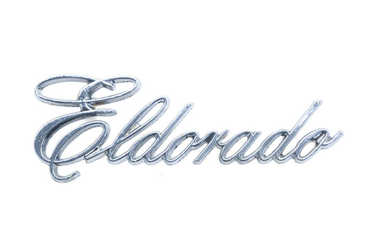 General Motors 9634815 Eldorado 4-3/8" Nameplate Emblem NOS