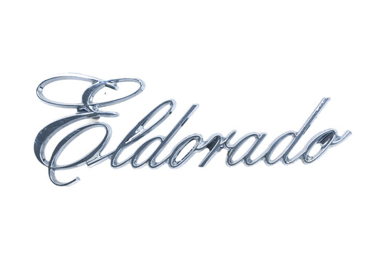 General Motors 9633431 Eldorado 5-1/4" Nameplate Emblem NOS