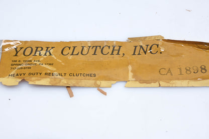 York CA1898, CA-1898 Borg & Beck Remanufactured Clutch Pressure Plate Assembly NOS