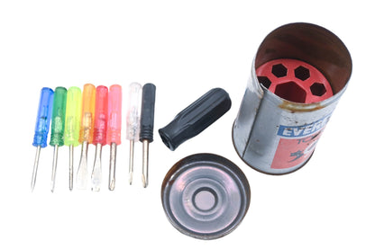 Eveready MP032-4 9 Lives Screwdriver Can Tool Kit