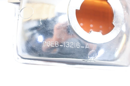New OEM Ford D6EB-13216-A Top Left Amber 2-7/8" x 4-1/2" Lamp Housing NOS