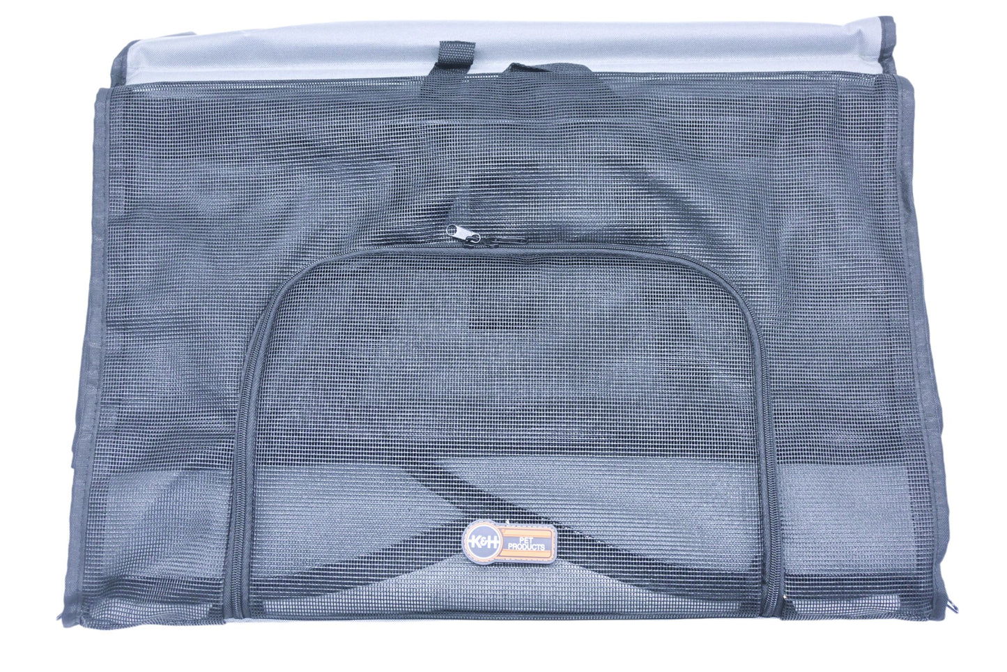 K&H 100213302 Grey Medium Pet Travel Safety Carrier NOS
