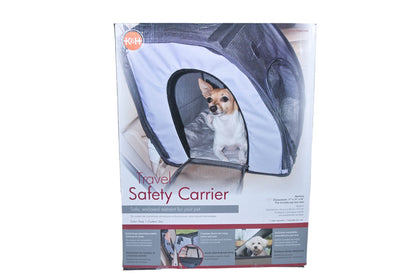 K&H 100213302 Grey Medium Pet Travel Safety Carrier NOS