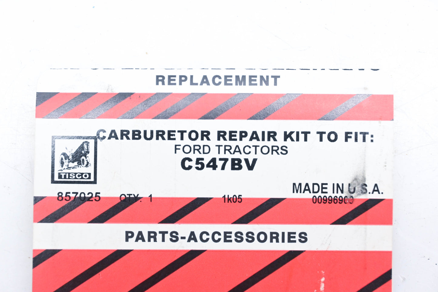 Tisco C547BV, TSX-765 Carburetor Repair Kit NOS