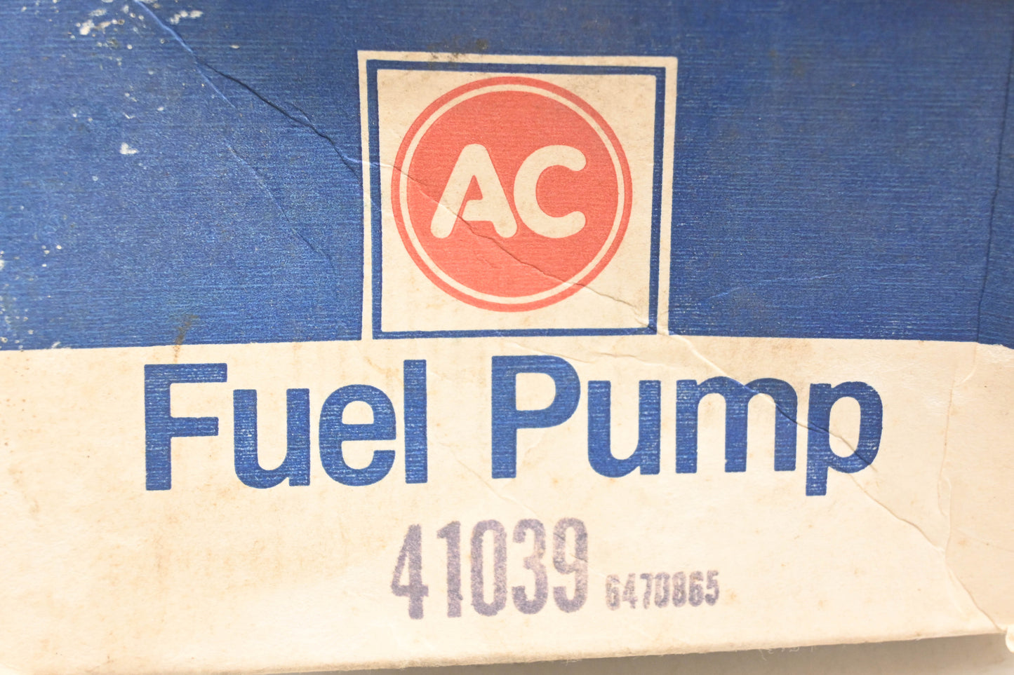 AC 41039, 6470865 Fuel Pump Assembly NOS