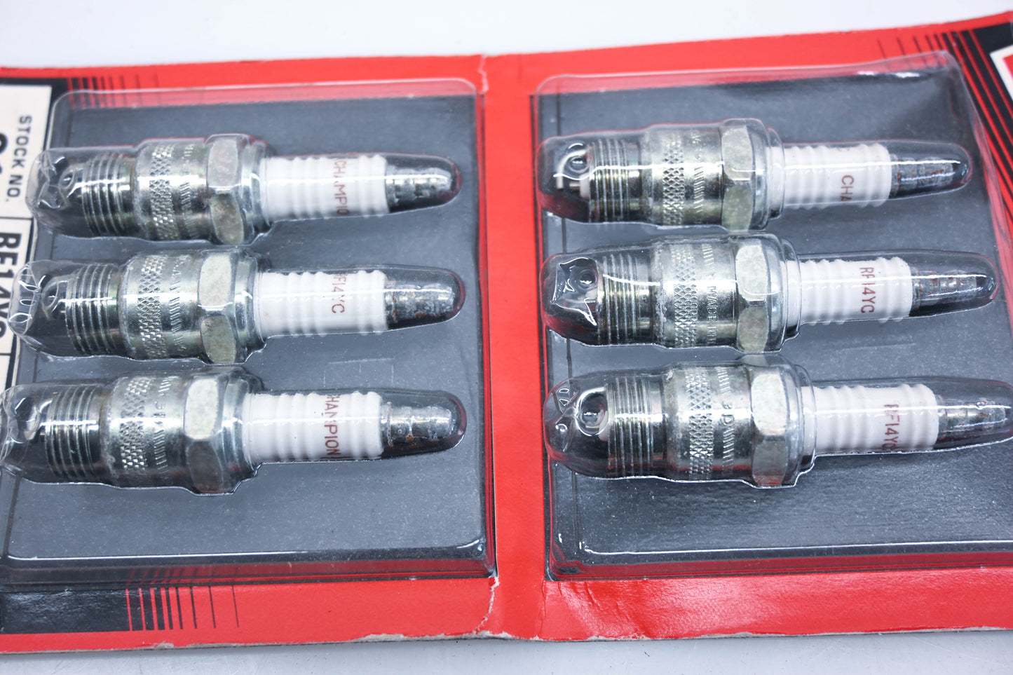 Champion RF14YC Spark Plugs Qty 6 NOS