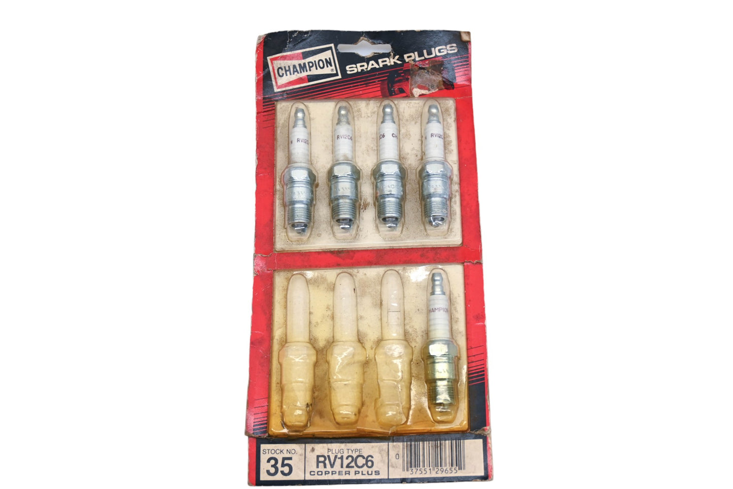 Champion RV12C6 Spark Plugs Qty 5 NOS