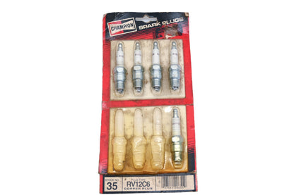 Champion RV12C6 Spark Plugs Qty 5 NOS