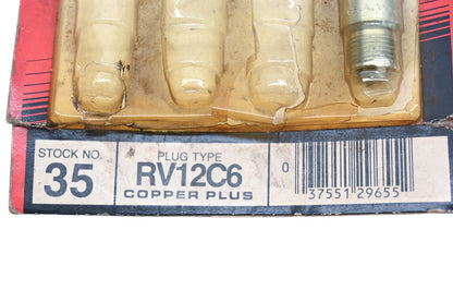 Champion RV12C6 Spark Plugs Qty 5 NOS