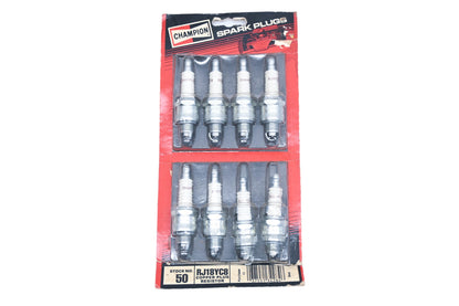 Champion RJ18YC8 Spark Plugs Qty 8 NOS