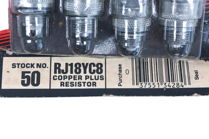 Champion RJ18YC8 Spark Plugs Qty 8 NOS