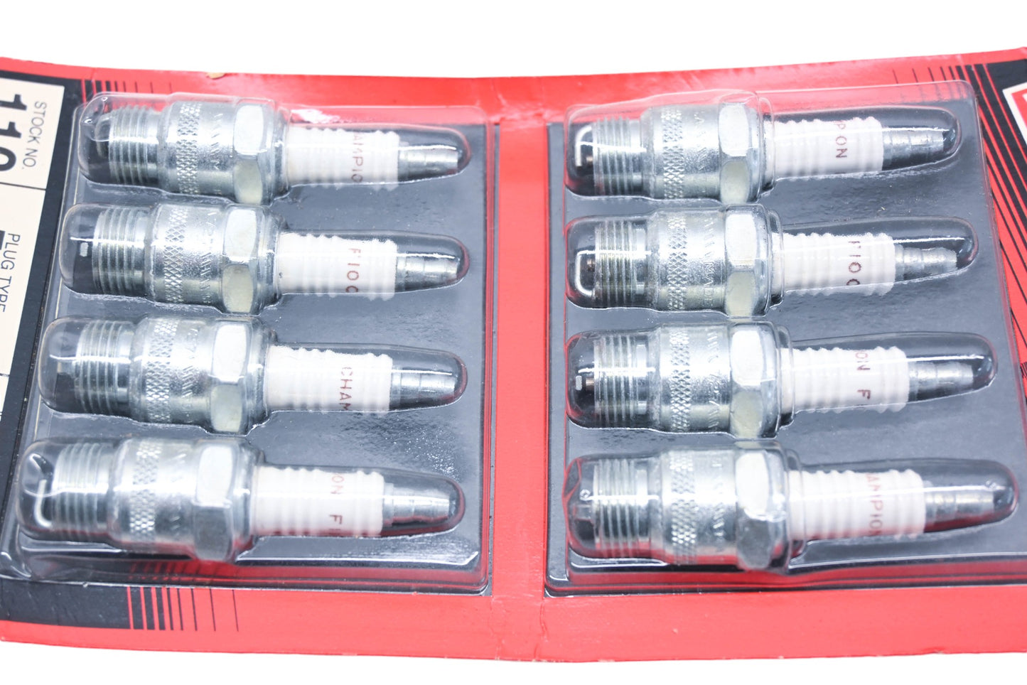 Champion F10C Spark Plugs Qty 8 NOS