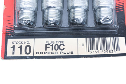 Champion F10C Spark Plugs Qty 8 NOS