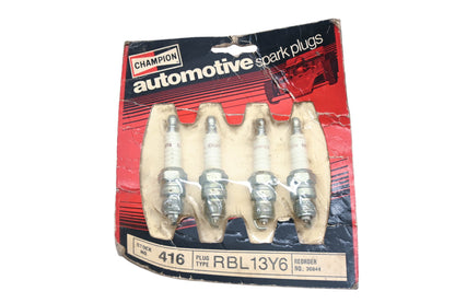 Champion RBL13Y6 Spark Plugs Qty 4 NOS