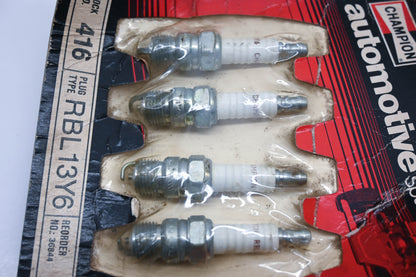 Champion RBL13Y6 Spark Plugs Qty 4 NOS