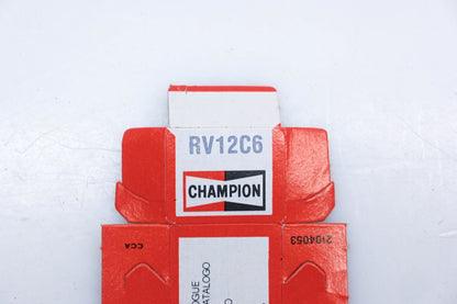 Champion RV12C6 Spark Plugs Qty 4 NOS