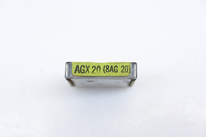 Littelfuse AGX20, 8AG20 20-Amp 32-Volt Fuses Qty 4 NOS