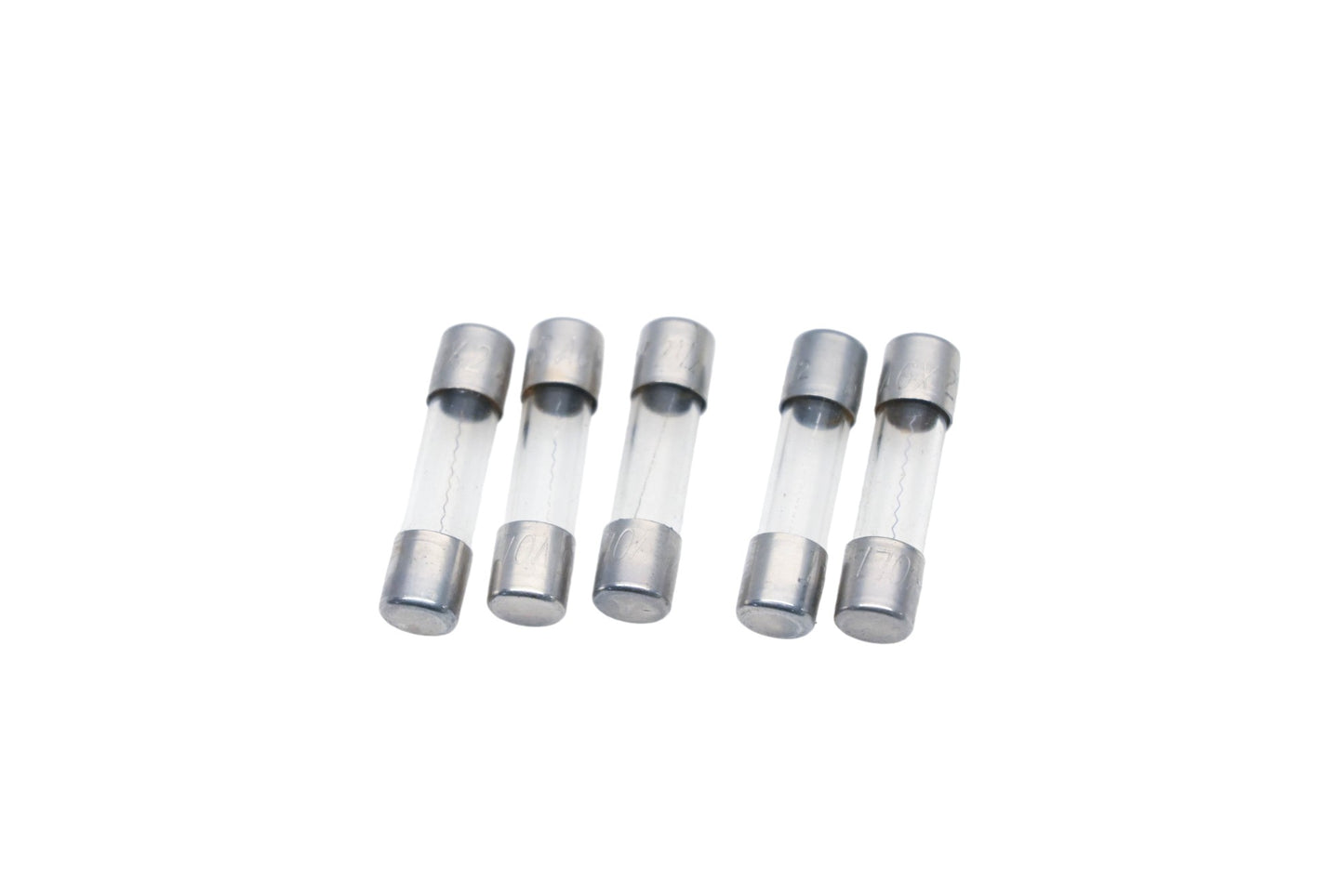 Buss AGX2-1/2, AGX212, AGX-2-1/2 2-1/2-Amp 125-Volt Fuses Qty 5 NOS