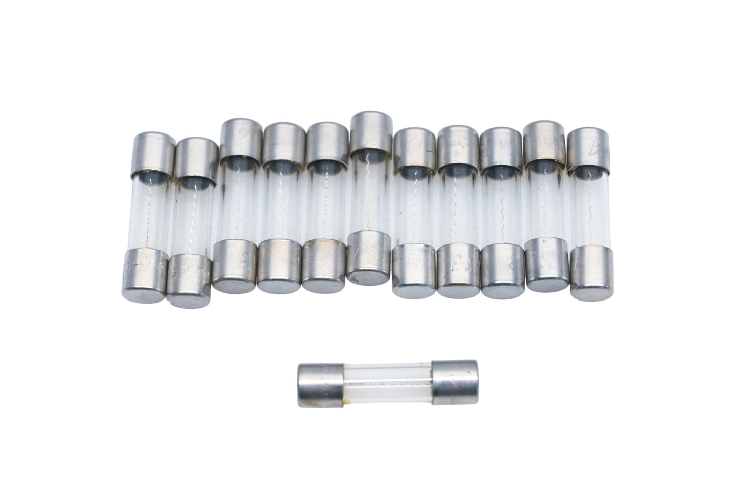 Buss AGX3 3-Amp 25-Volt Fuses Qty 12 NOS