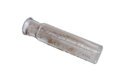 Healy-Bigelow RA016-9 Kickapoo Indian Oil Trial Size Glass Bottle NOS