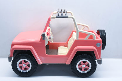Battat BD37279 Our Generation Pink 4x4 Off-Roader Jeep