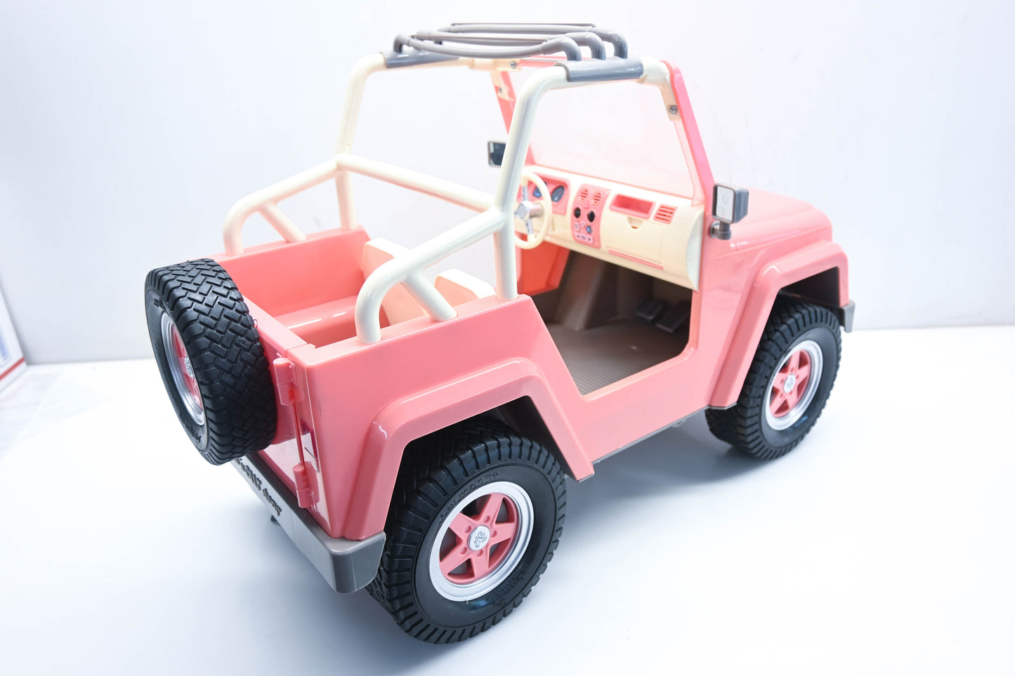 Battat BD37279 Our Generation Pink 4x4 Off-Roader Jeep