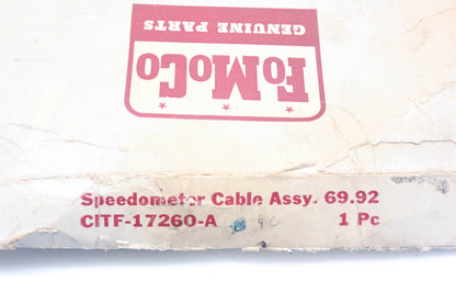 New OEM Ford CITF-17260-A Speedometer Cable NOS