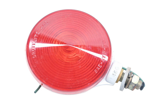 Grote 465, 466 Red/Amber Side Marker 4" Lamp Assembly NOS