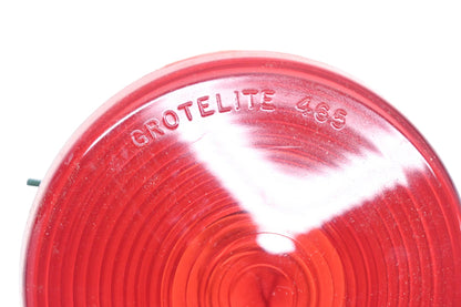 Grote 465, 466 Red/Amber Side Marker 4" Lamp Assembly NOS