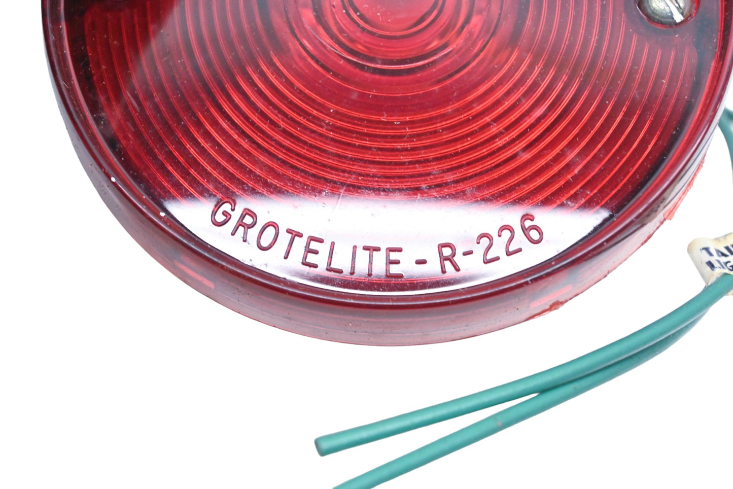 Grote 226, R-226 Red 3-7/8" Taillight Assembly NOS