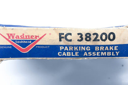 Wagner Lockheed FC38200, FC-38200, BX936 Parking Brake Cable Assembly NOS