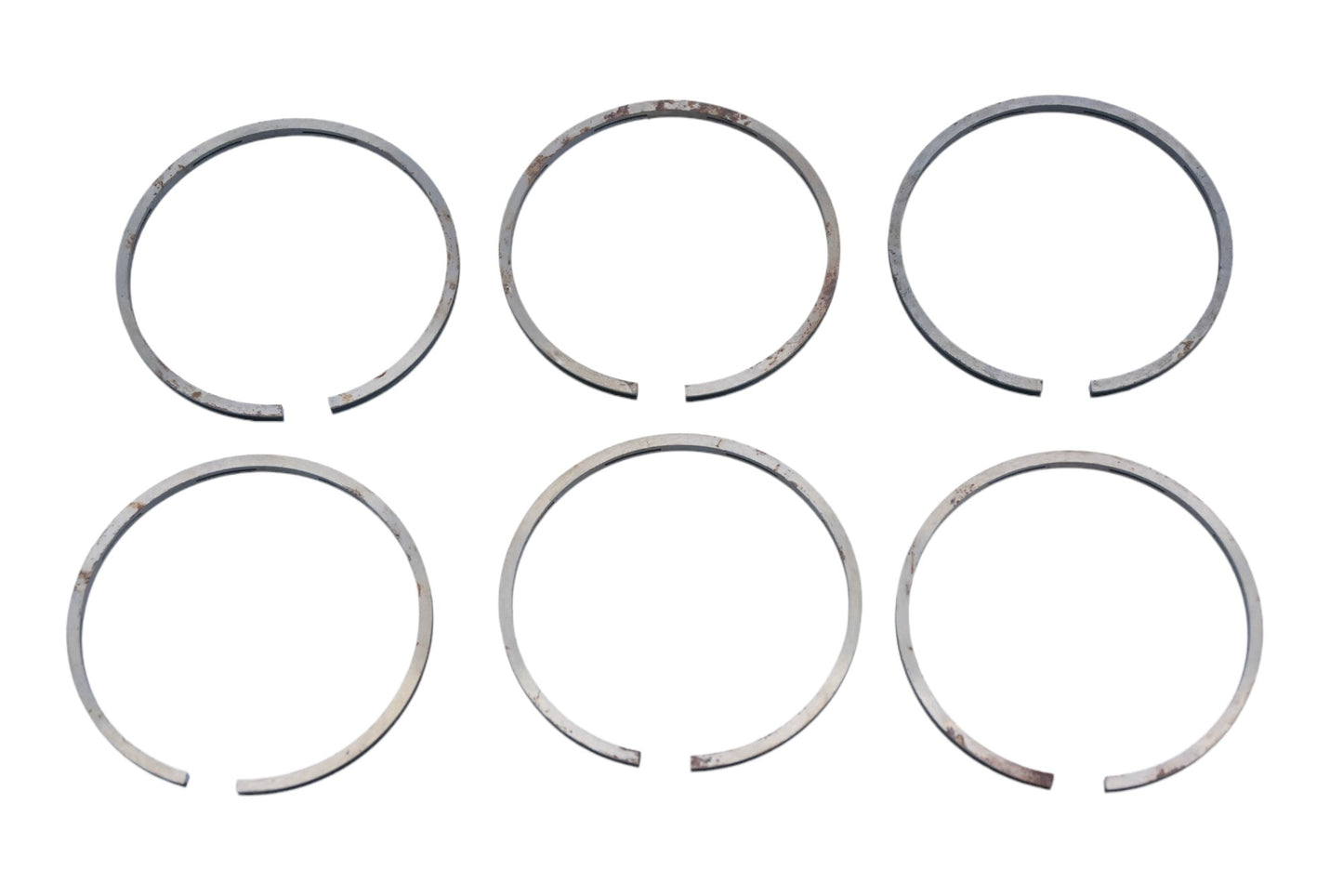 Hupmobile 79038 Perfect Circle Oil Regulating 3-1/6"x5/32" Piston Rings Qty 6 NOS