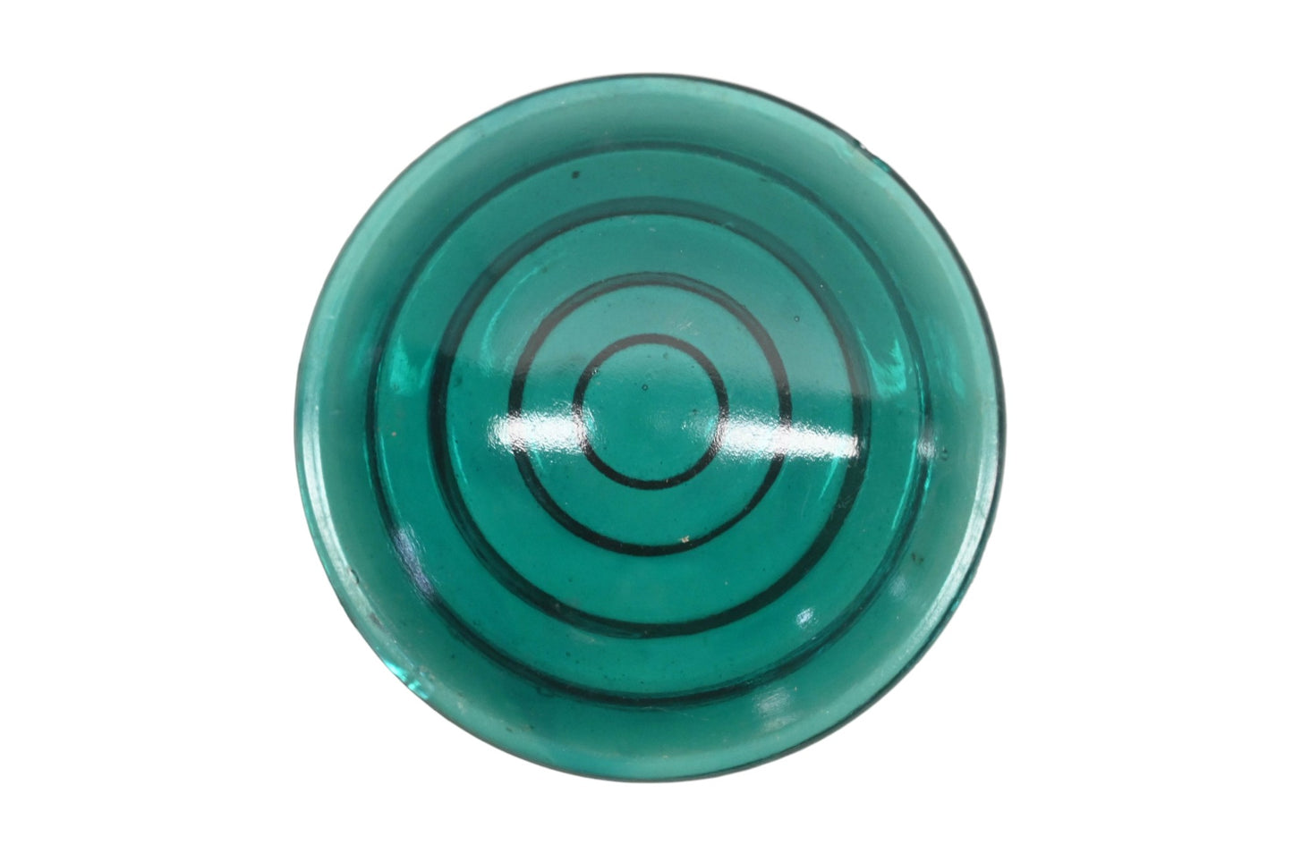 Aftermarket HN012-4 Green Glass Lamp 2.5" Lens NOS