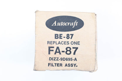 Autocraft BE-87, FA-87, DIZZ-9D695-A Breather Element NOS