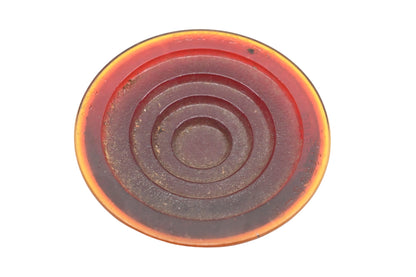 Globe Specialty Company 911505-R, 5932194-C Red Glass Guide 3" Lens