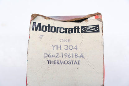 New OEM Ford YH304, D6AZ-19618-A Motorcraft Thermostat NOS