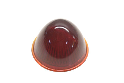 American Auto Device Company S004443-777 Red Beehive Glass Lens NOS