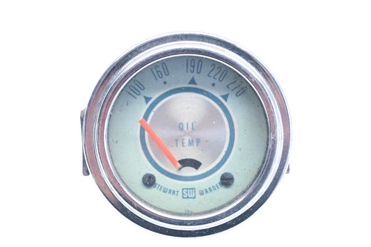 Stewart Warner RA022-1 Blue Line 2-1/4" Oil Temp 12v Gauge