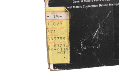 General Motors 393799 Center Cap Retainer NOS