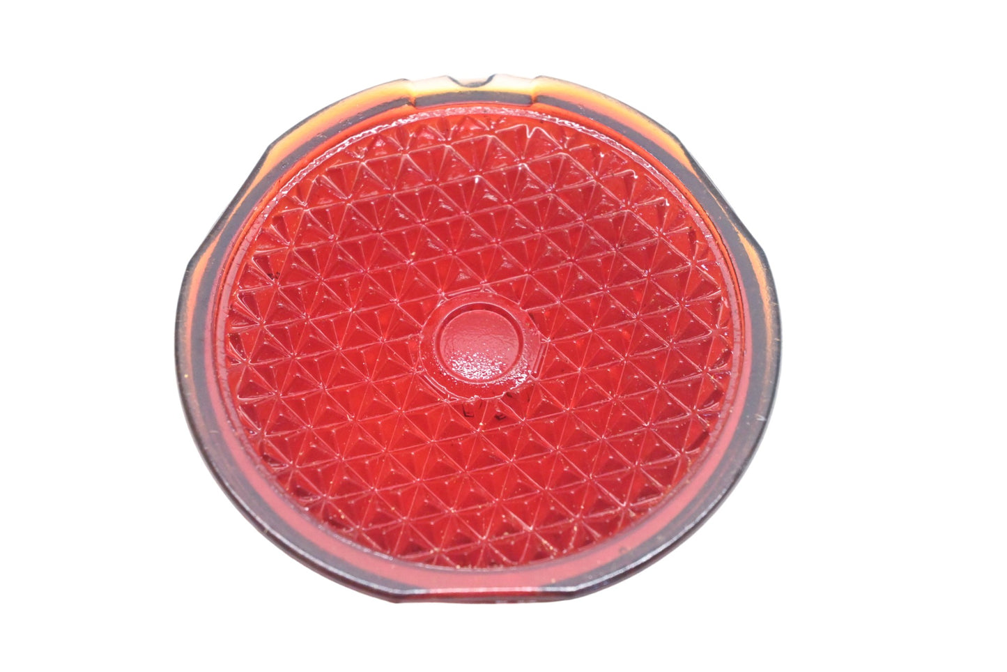 Griffen 72 Red Glass 3-1/4" Taillight Lens NOS