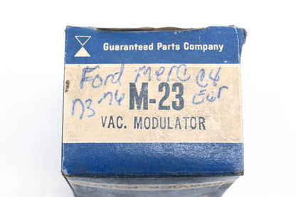 Guaranteed Parts Company M-23, M23 Vacuum Modulator NOS