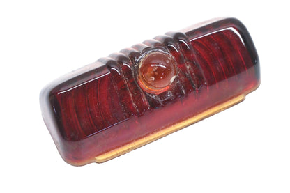 Dodge CB.6251, 6251 Red Glass Clear Marble Taillight Lens