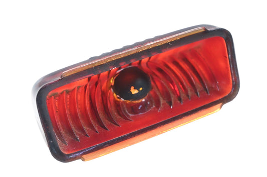 Dodge CB.6251, 6251 Red Glass Clear Marble Taillight Lens