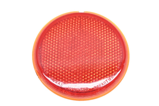 Tiger-Eye 102 Red Glass Hex-Flex 4" Taillight Lens NOS