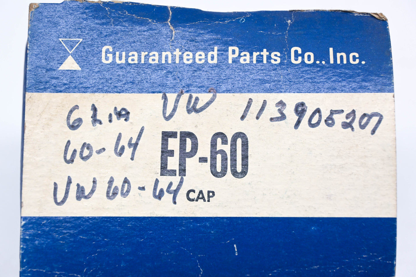 Guaranteed Parts Company EP-60, EP60 Distributor Cap NOS