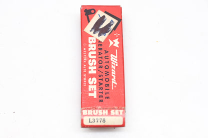 Wizard L3778 Generator Brush Kit NOS