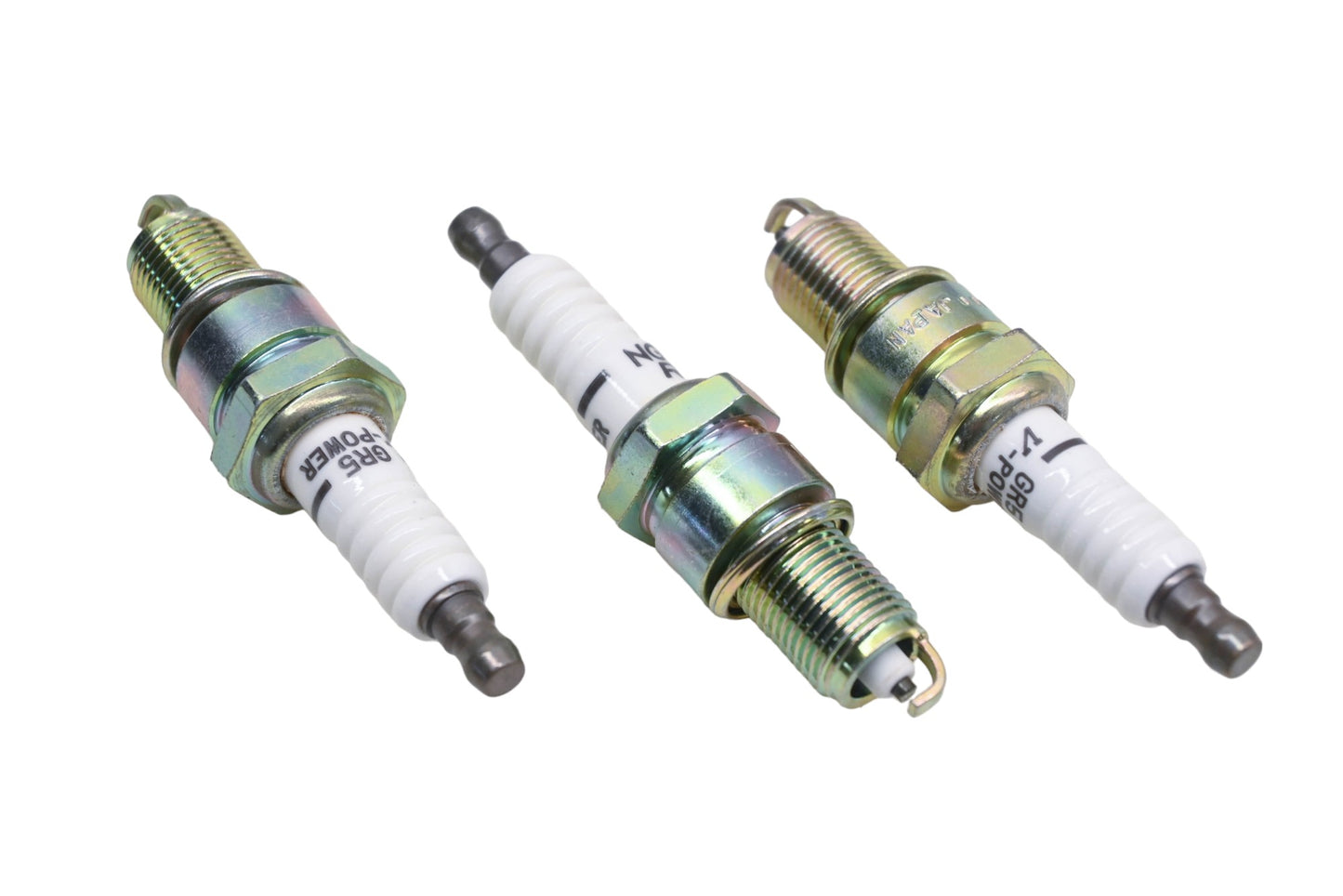 NGK GR5 V-Power Spark Plugs Qty 3 NOS