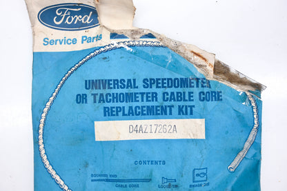 New OEM Ford D4AZ-17262A, D4AZ17262A Universal Meter Cable Squared End Core NOS
