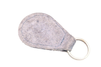 Dodge RA027-14 Charger Gray Suede Key Chain NOS